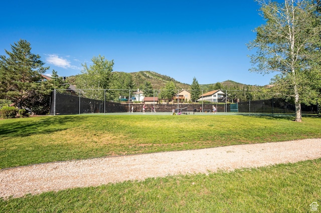 1975 Picabo St, Park City, UT 84098 - view of yard with fence and a mountain view