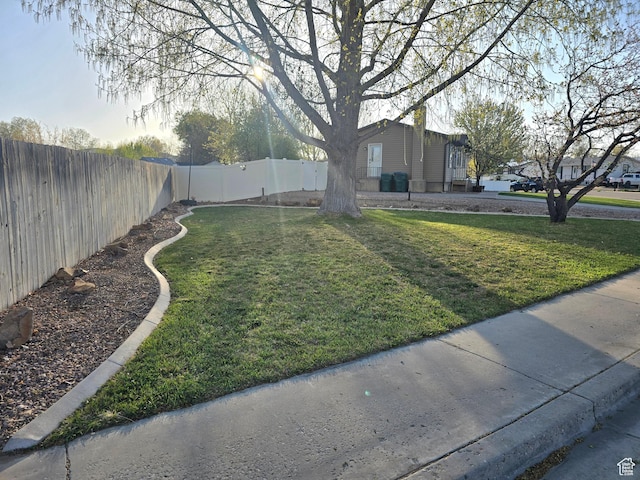 322 S 800 W, Vernal, UT 84078 - view of yard with a fenced backyard