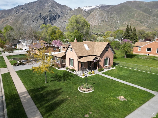 311 E 100 S, Springville, UT 84663 - bird's eye view featuring a mountain view