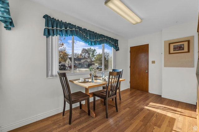 311 E 100 S, Springville, UT 84663 - dining room featuring baseboards and wood finished floors