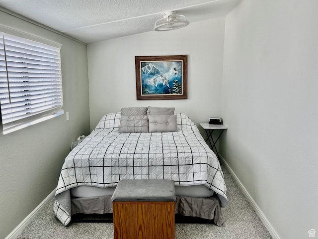 1150 W Red Hills Pkwy Unit 137, Washington, UT 84780 - carpeted bedroom with a textured ceiling and baseboards