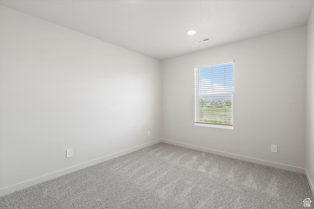 3448 S 3100 W Unit 153, West Haven, UT 84401 - empty room with light carpet and recessed lighting