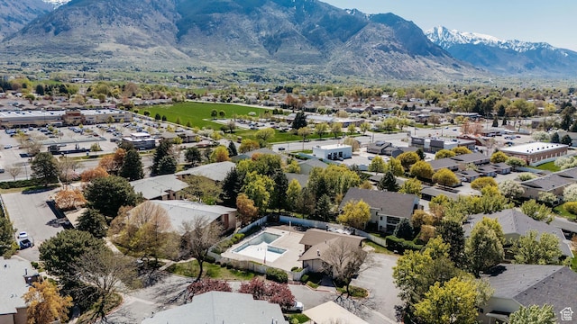 325 E 2550 N Unit 4, North Ogden, UT 84414 - drone / aerial view featuring a residential view and a mountain view