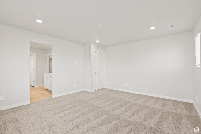 3444 S 3100 W Unit 154, West Haven, UT 84401 - empty room with light colored carpet, recessed lighting, and baseboards