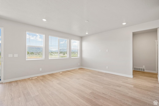3444 S 3100 W Unit 154, West Haven, UT 84401 - spare room with light wood-style floors, baseboards, and recessed lighting