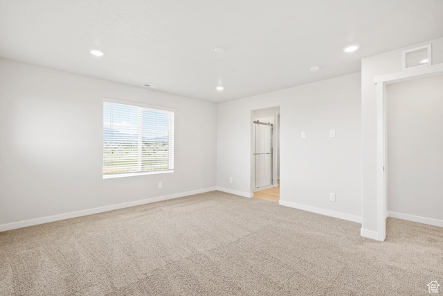 3444 S 3100 W Unit 154, West Haven, UT 84401 - unfurnished bedroom with light colored carpet, baseboards, and recessed lighting