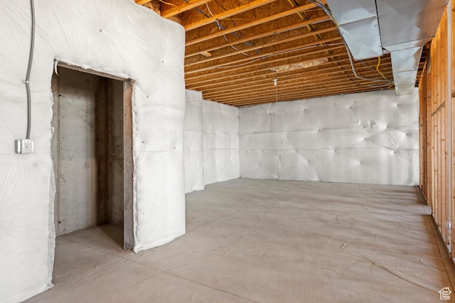 1428 N Broad Hollow Rd, Garden City, UT 84028 - view of unfinished basement