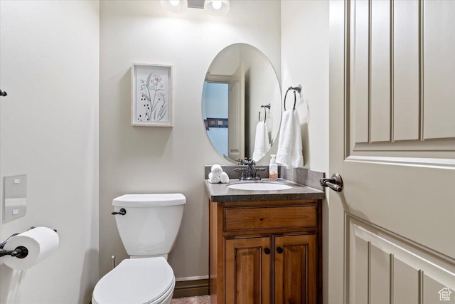 5328 N 3275 E, Liberty, UT 84310 - half bathroom featuring toilet and vanity