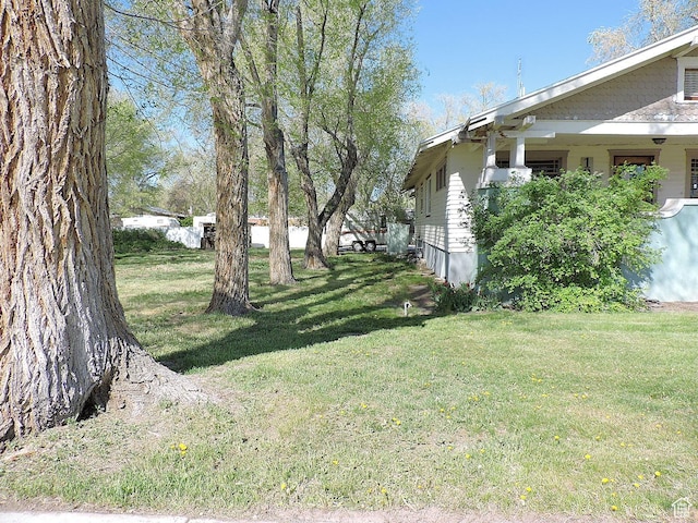 view of yard