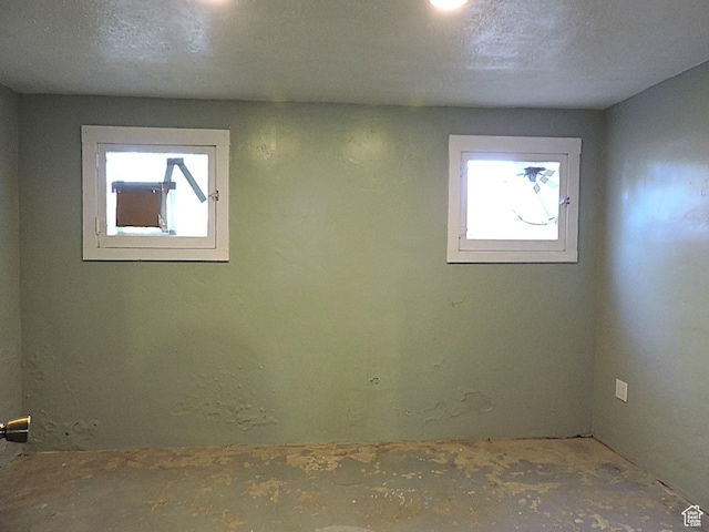 view of basement