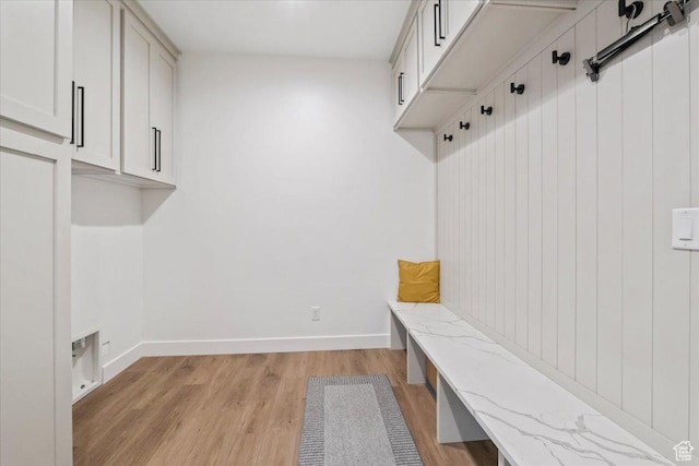 733 E 750 S, Preston, ID 83263 - mudroom featuring light wood-type flooring and baseboards
