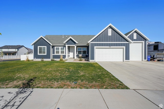 788 N 2100 E, Spanish Fork, UT 84660 - ranch-style home featuring an attached garage, fence, driveway, and a front yard