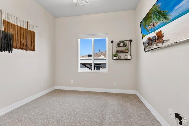 1920 W 180 N, Hurricane, UT 84737 - unfurnished room featuring carpet floors, visible vents, and baseboards
