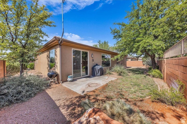 240 W 225 S, Ivins, UT 84738 - rear view of property with stucco siding and a patio