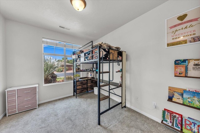 240 W 225 S, Ivins, UT 84738 - carpeted bedroom featuring baseboards and a textured ceiling