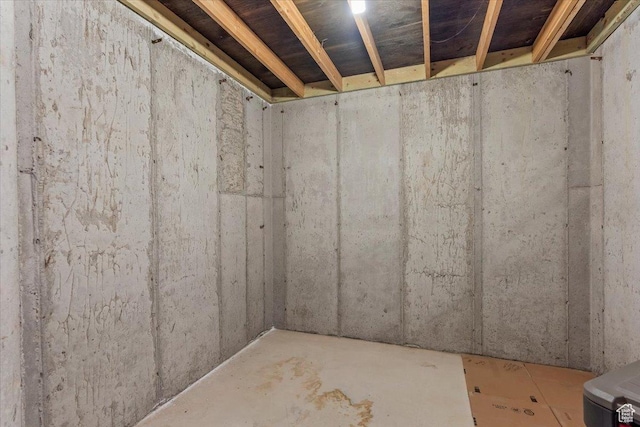 6109 S Vine Bend Ln, Murray, UT 84121 - view of unfinished below grade area