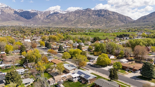 2005 N 500 E, North Ogden, UT 84414 - drone / aerial view featuring a residential view and a mountain view