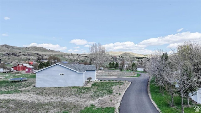 2763 E Read Ln, Preston, ID 83263 - exterior space with a mountain view