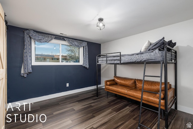 4351 W 1400 N, Plain City, UT 84404 - bedroom with visible vents, baseboards, and wood finished floors
