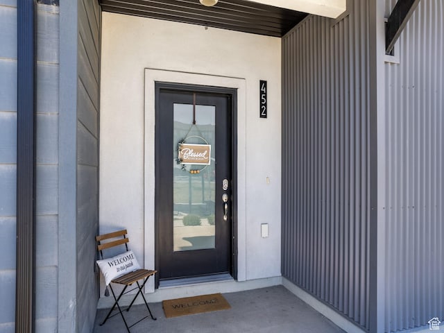 452 S Wood Stream Rd, American Fork, UT 84003 - entrance to property featuring stucco siding