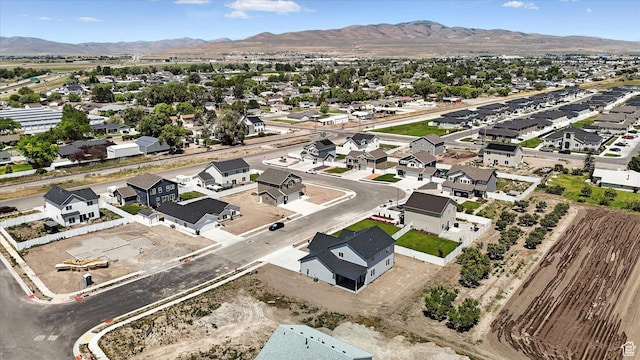 1273 S 240 W Lot 9, Tremonton, UT 84337 - aerial view of residential area with a mountainous background