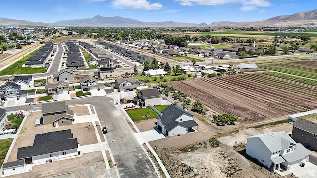1273 S 240 W Lot 9, Tremonton, UT 84337 - aerial view of residential area featuring a mountainous background