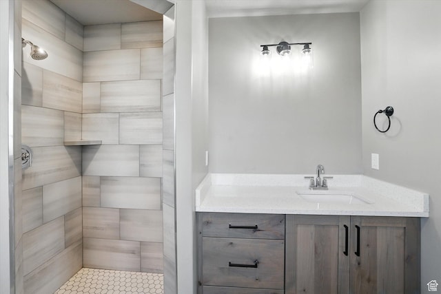 1273 S 240 W Lot 9, Tremonton, UT 84337 - bathroom featuring tiled shower and vanity