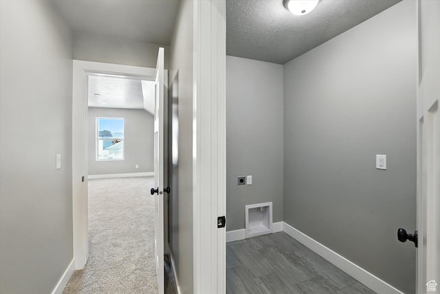 1273 S 240 W Lot 9, Tremonton, UT 84337 - washroom with electric dryer hookup and a textured ceiling
