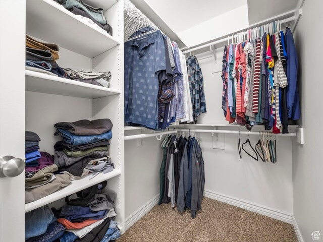2046 N Belmont Dr, Saratoga Springs, UT 84045 - spacious closet with carpet floors