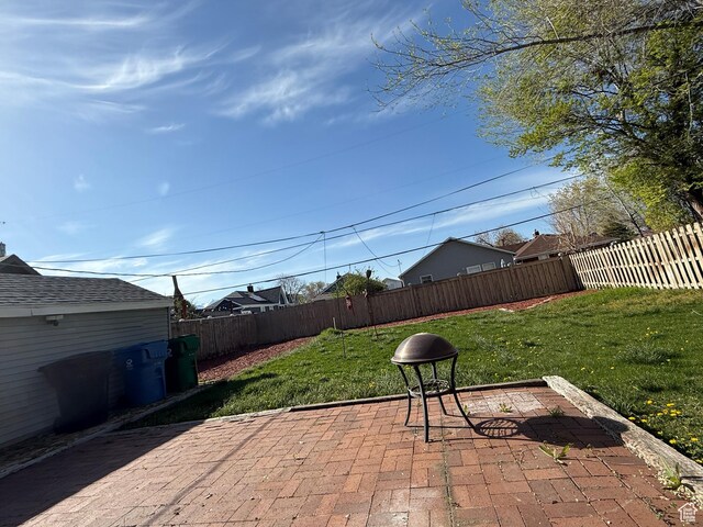 730 E 3155 S, Millcreek, UT 84106 - view of patio / terrace featuring a fenced backyard