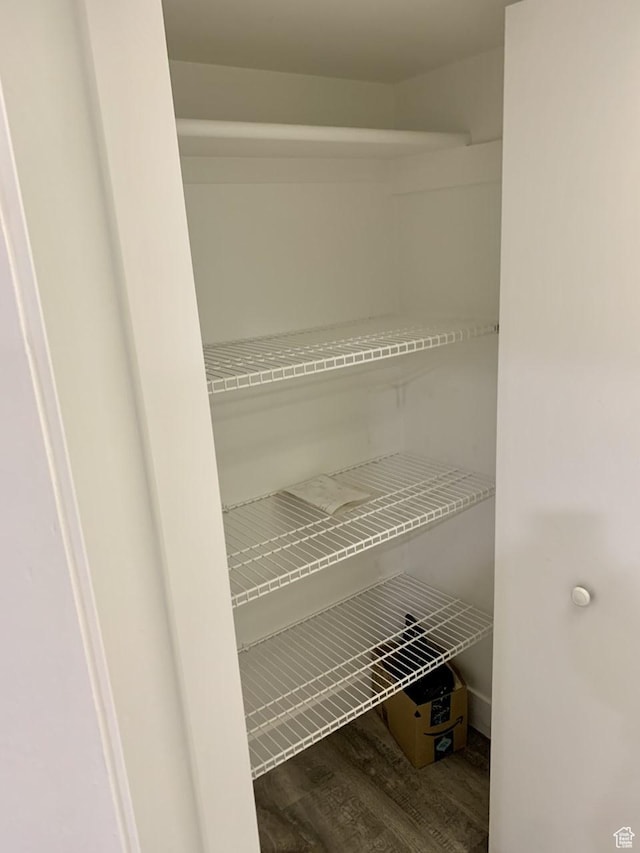 view of closet