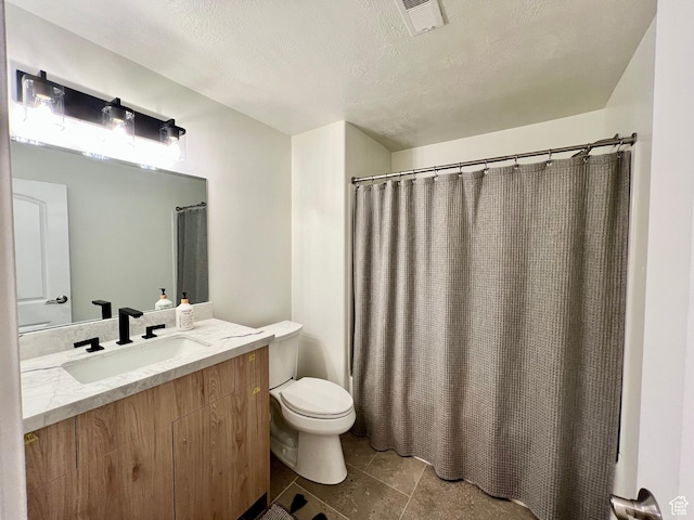 14661 S Rock Canyon Cir W, Herriman, UT 84096 - full bathroom with toilet, tile patterned floors, vanity, and a shower with curtain