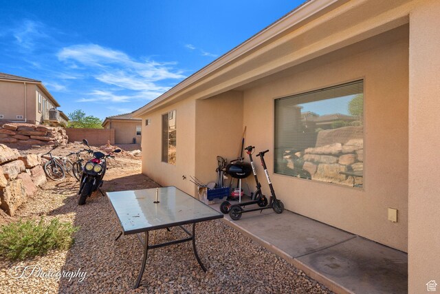2261 S Tonaquint Dr W Unit 55, St George, UT 84770 - view of patio with fence