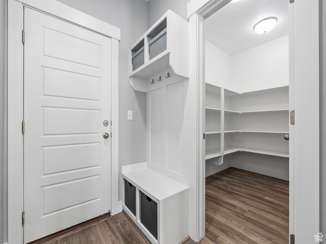 1058 S 800 W, American Fork, UT 84003 - mudroom with dark wood finished floors