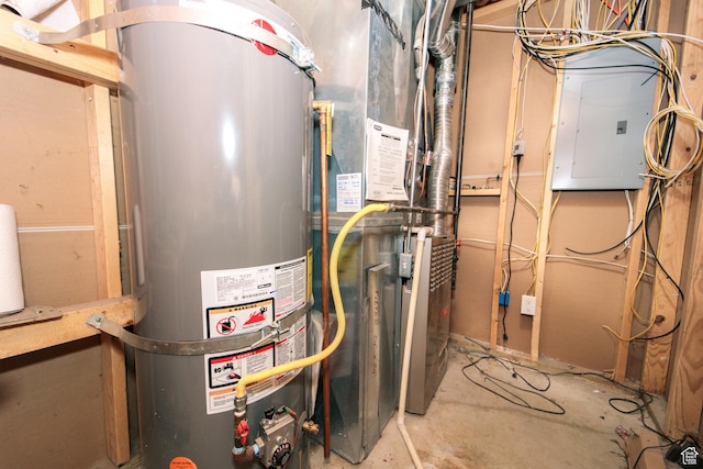 3611 W 850 S, Syracuse, UT 84075 - utilities featuring gas water heater and electric panel