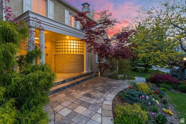 1500 E Arlington Dr, Salt Lake City, UT 84103 - view of patio / terrace featuring covered porch