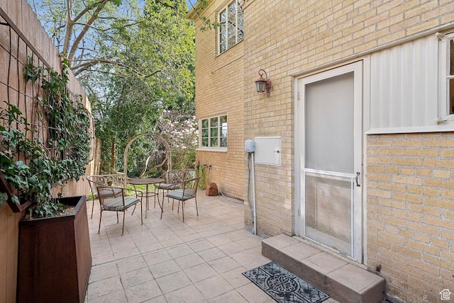 1500 E Arlington Dr, Salt Lake City, UT 84103 - view of patio with outdoor dining area