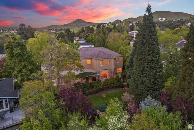 1500 E Arlington Dr, Salt Lake City, UT 84103 - aerial view featuring a mountain view