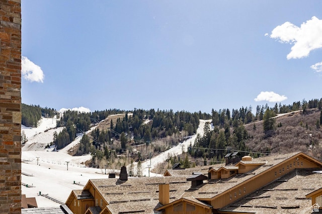 view of mountain feature