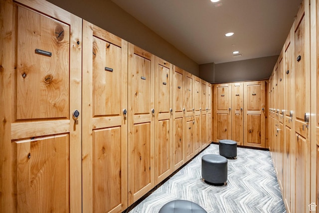 interior details featuring recessed lighting