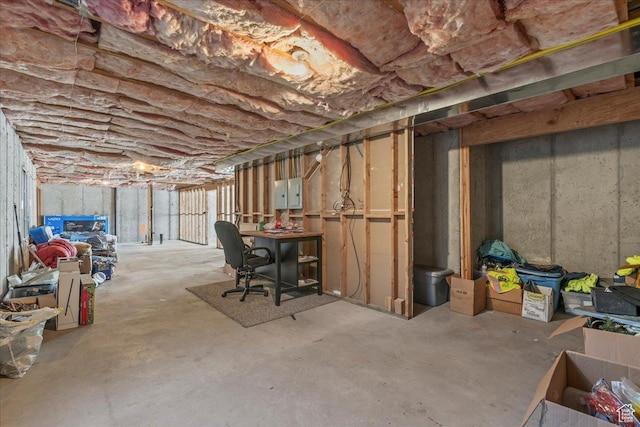 7134 S Rialto Way, West Jordan, UT 84081 - view of unfinished below grade area