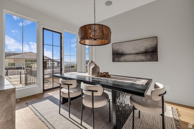 1338 S 1220 E, Salem, UT 84653 - dining area featuring wood finished floors