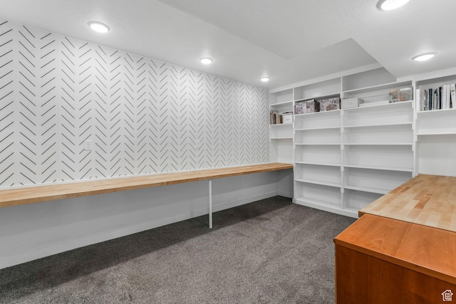 14 E 2300 S, Kaysville, UT 84037 - unfurnished office with dark carpet, recessed lighting, and baseboards