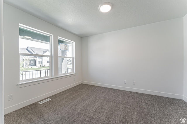3677 W 950 N Unit 219, Lehi, UT 84043 - unfurnished room with dark colored carpet and a textured ceiling