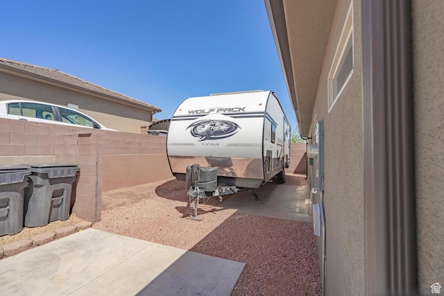 1024 Painted Cloud Pl, Washington, UT 84780 - view of patio / terrace featuring fence