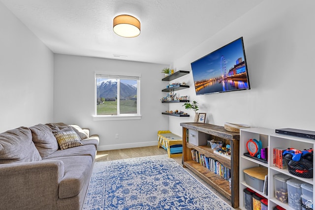 86 Elk Ridge Dr W, Elk Ridge, UT 84651 - living room featuring carpet floors and baseboards