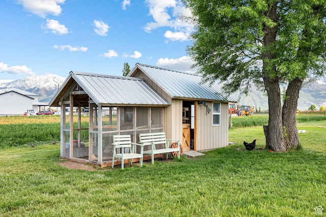 5186 W 9970 S, Payson, UT 84651 - view of outdoor structure with a mountain view