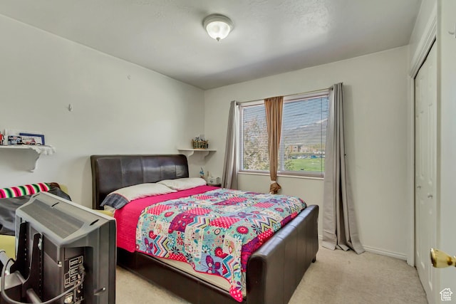 572 S Main St, Kaysville, UT 84037 - bedroom featuring a closet and light colored carpet