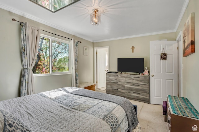 572 S Main St, Kaysville, UT 84037 - carpeted bedroom featuring ornamental molding