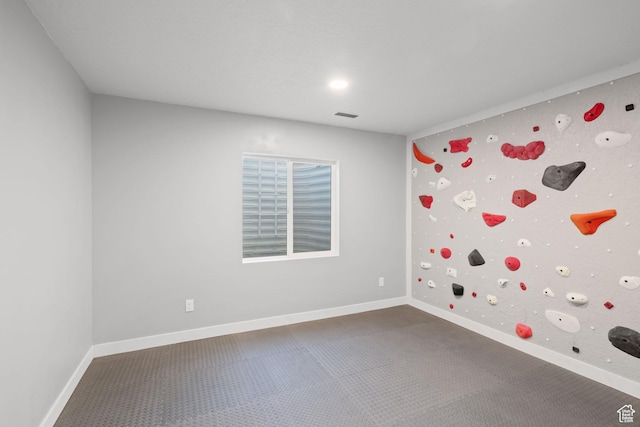 2414 N 4060 W, Lehi, UT 84043 - spare room featuring carpet floors, visible vents, and baseboards